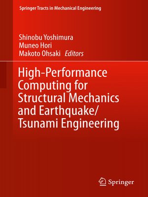 cover image of High-Performance Computing for Structural Mechanics and Earthquake/Tsunami Engineering